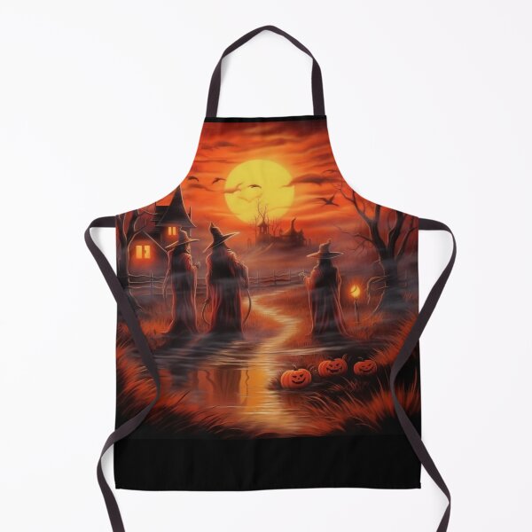 Item preview, Witches coven in orange sunset designed and sold by PsionicVoid.