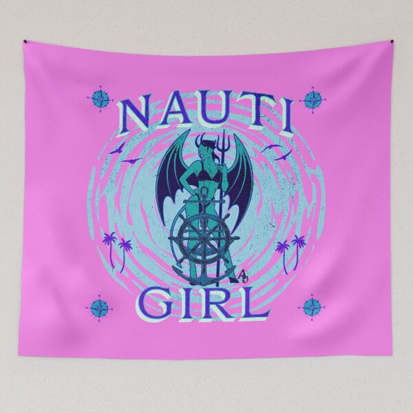 Item preview, Camiseta Nauti Girl Boating designed and sold by vacationdoctor9.