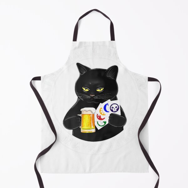 Item preview, I Like Magic And Beer And Maybe 3 People Funny Black Cat designed and sold by StoreKelseyb.