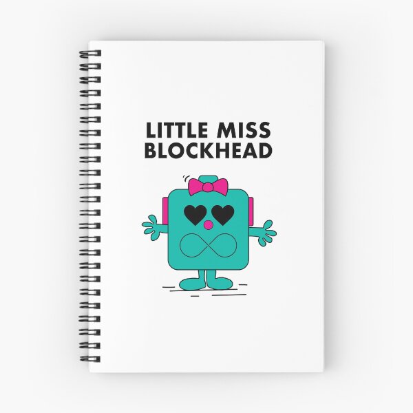 Aperçu de l'œuvre Petite Miss Blockhead créée et vendue par Basic Blockhead.
