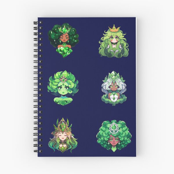 Item preview, Ladies of the Court of Diopside sticker pack designed and sold by ZenEverAI.