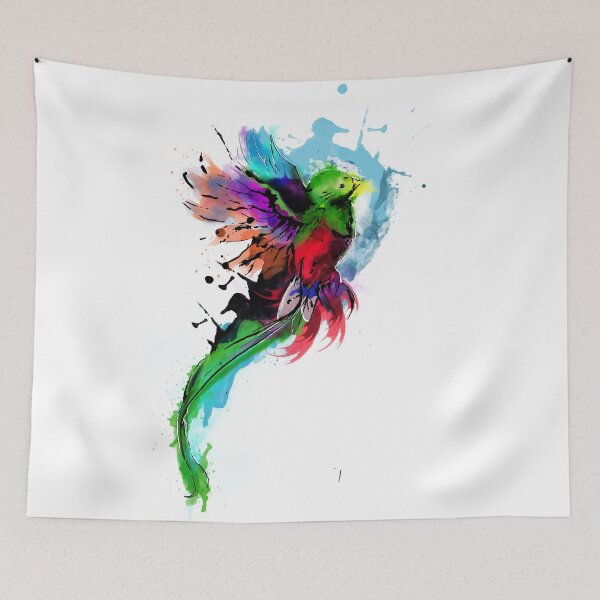 Item preview, WaterColor Quetzal from Guatemala designed and sold by a Quetzal  Project.