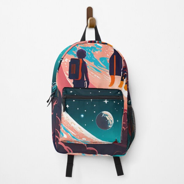Item preview, Rocket Launch in Space designed and sold by ToadsWorkshop.