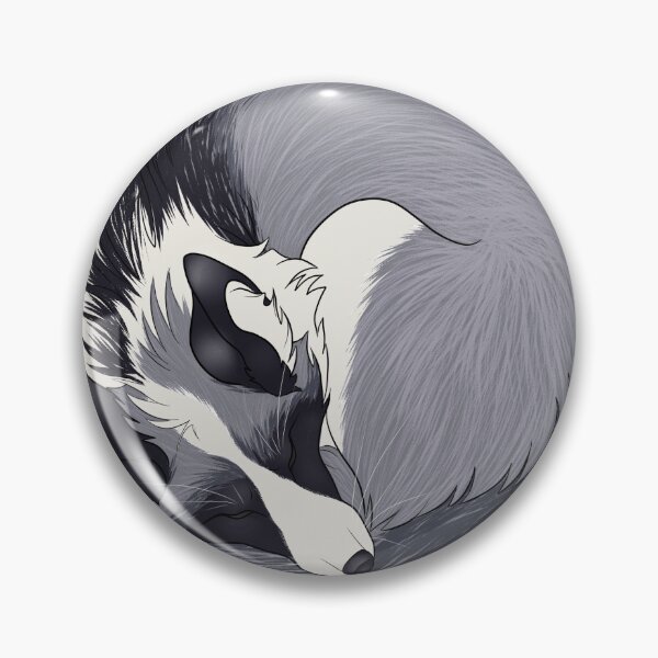 Item preview, FORB - Platinum Fox Sticker  designed and sold by PyromaniacalDog.