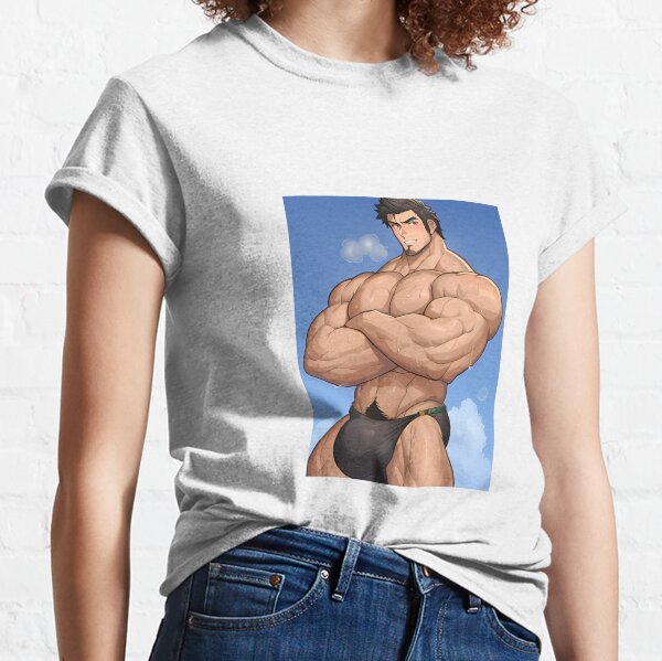  Bara Tiddies Barazoku Sexy Gay Male Art Erotic Bulge Yaoi  Sweatshirt : Clothing, Shoes & Jewelry