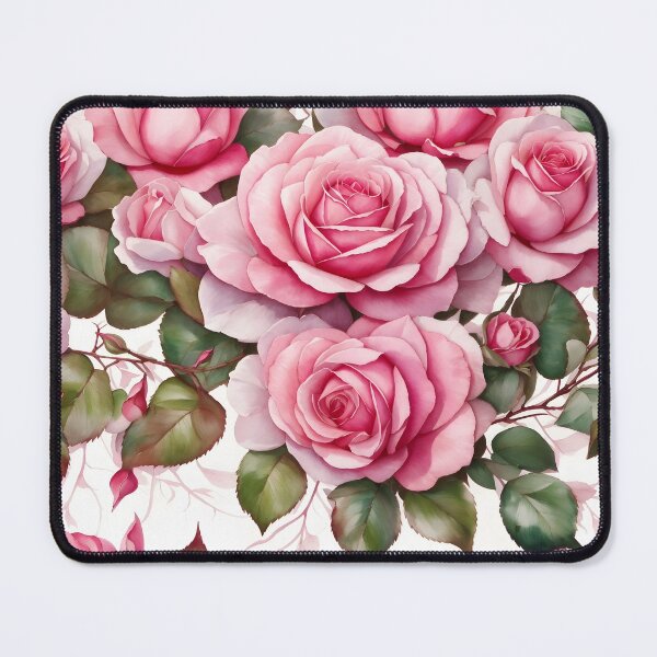Item preview, Elegant Pink Roses designed and sold by Neranchara.