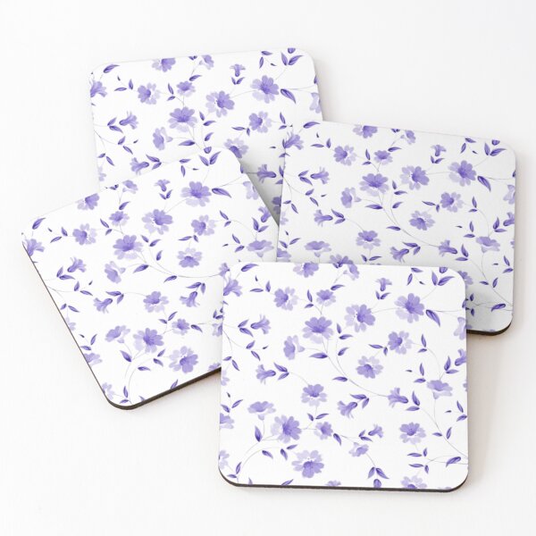 Item preview, Purple flower mural  designed and sold by sofs-52.