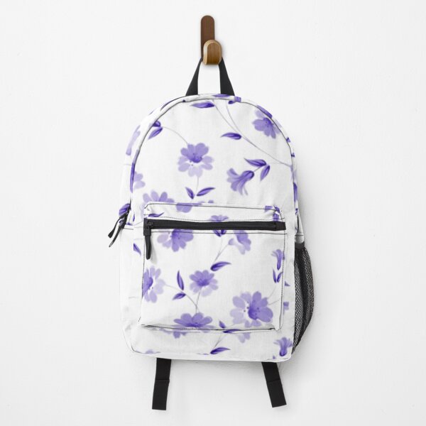 Item preview, Purple flower mural designed and sold by sofs-52.