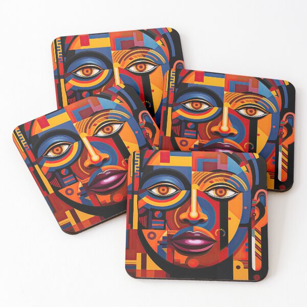 Artikelvorschau, African Tribe Bauhaus Design entworfen und verkauft von ArtificialGenes.
