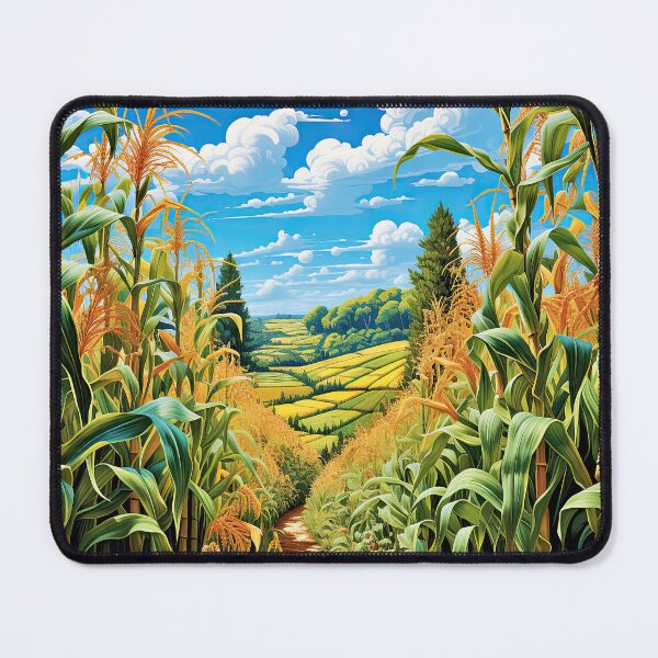 Item preview, Corn Season in Canada, Corn field designed and sold by iguananick.