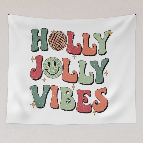 Item preview, Holly Jolly Vibes Design designed and sold by DigitalChickHub.