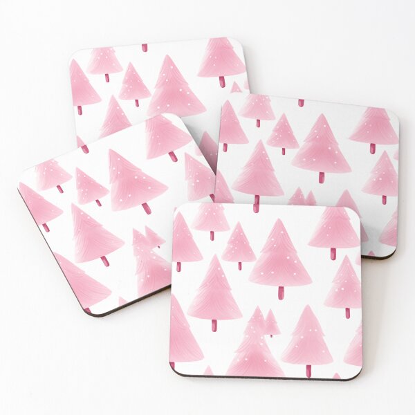 Item preview, Pink Christmas trees designed and sold by MOA-trends.