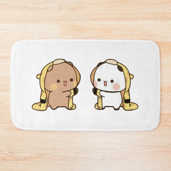 Aperçu de l'œuvre Couple d'ours panda et brownie créée et vendue par STOREMUZAN.