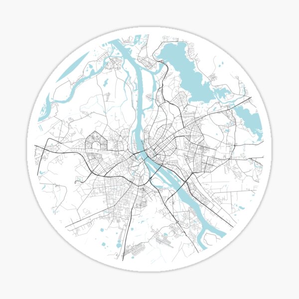 Item preview, Riga City Map of Latvia - Circle designed and sold by deMAP.
