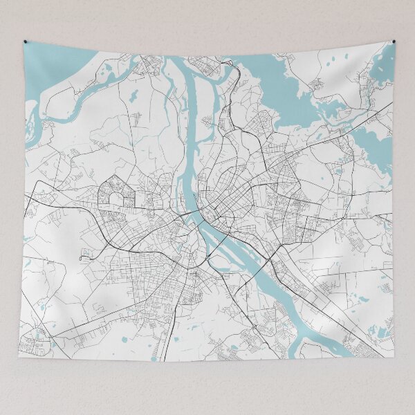 Item preview, Riga City Map of Latvia - Circle designed and sold by deMAP.