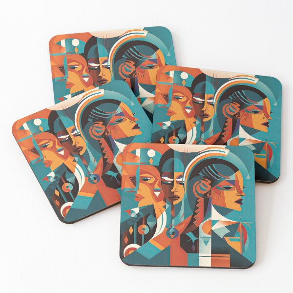 Artikelvorschau, African Tribe Bauhaus Design entworfen und verkauft von ArtificialGenes.