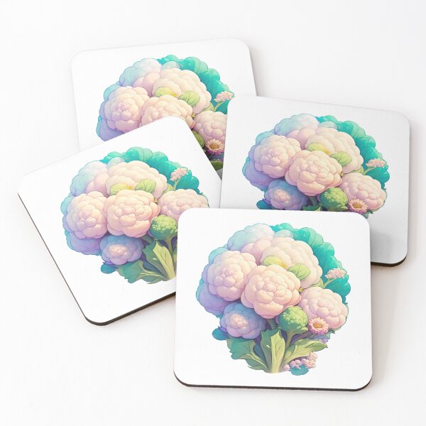 Item preview, Whimsical Cauliflower Fantasy Sticker (67) designed and sold by WASjourney.