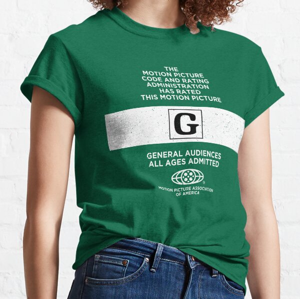 Rated PG, Movie Rating Funny Tee | Sticker