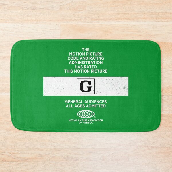 Item preview, Movie Rating - Rated G (Exclusive FidoTees Design) designed and sold by Obscura Tee.