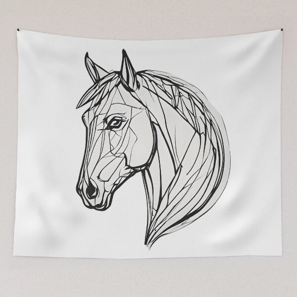 Item preview, Horse's head designed and sold by ViktorVigo.