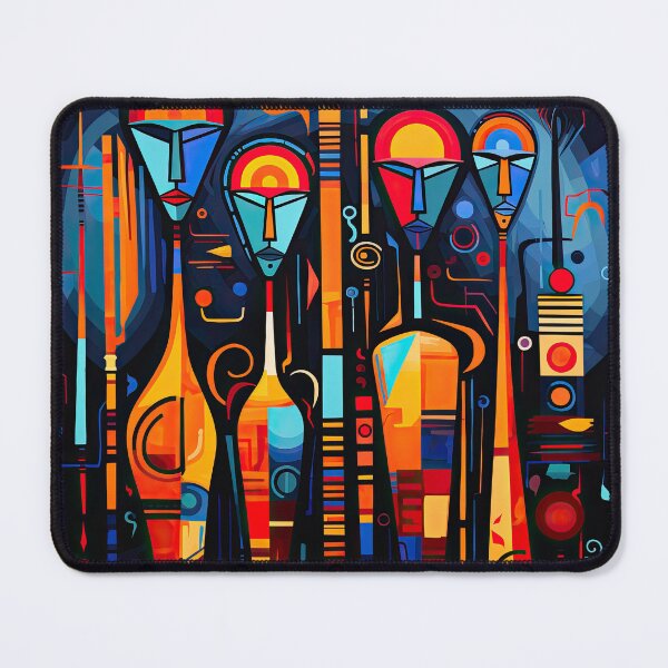 Artikelvorschau, African Tribe Bauhaus Design entworfen und verkauft von ArtificialGenes.