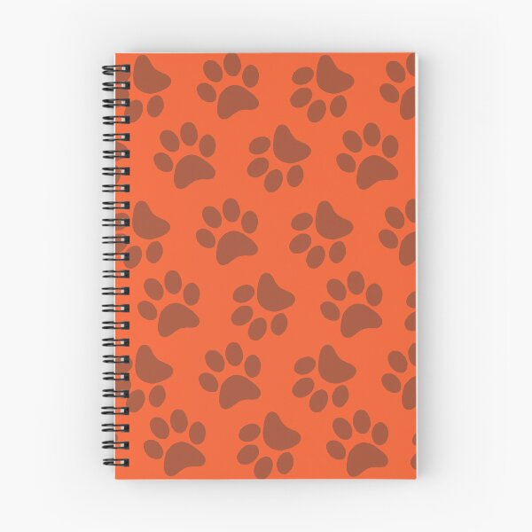 Item preview, dog footprints orange designed and sold by ZiphGames.