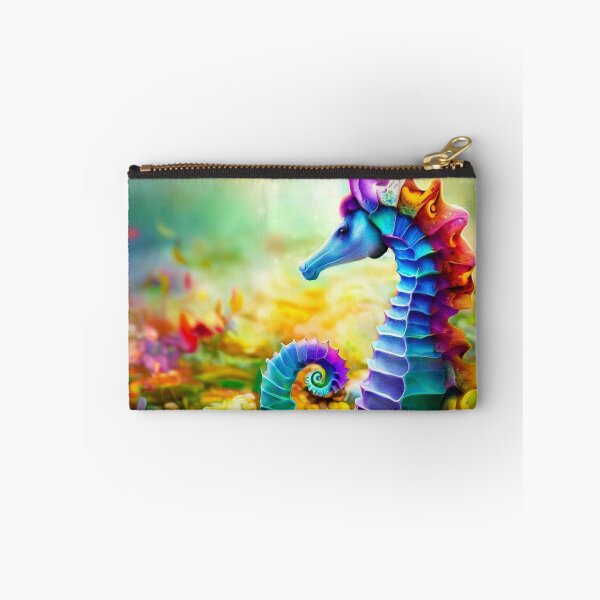Item preview, Fantasy Seahorse: Guardian of the Colorful Sea designed and sold by The Digital Compass.