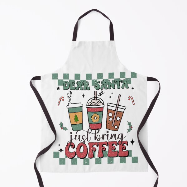 Item preview, Dear Santa, just bring coffee designed and sold by DigitalChickHub.