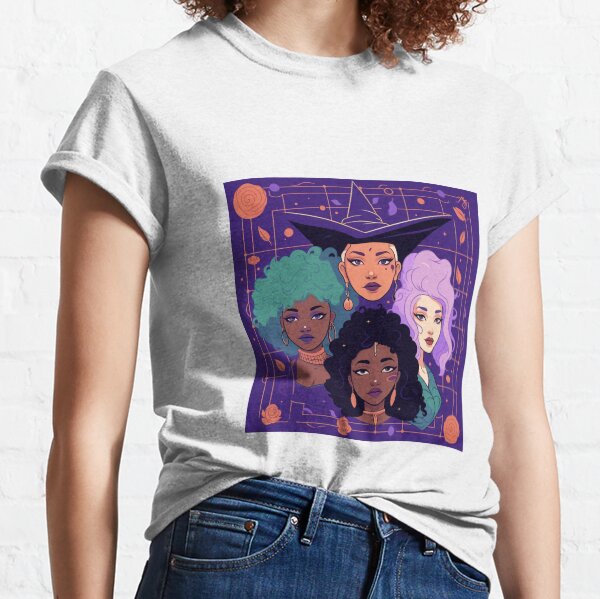 Item preview, Diverse Femme Witches | AI generated art designed and sold by QueerNEclectic.