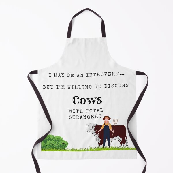 Item preview,  May be an introvert…..but cows… designed and sold by scleverfarm.