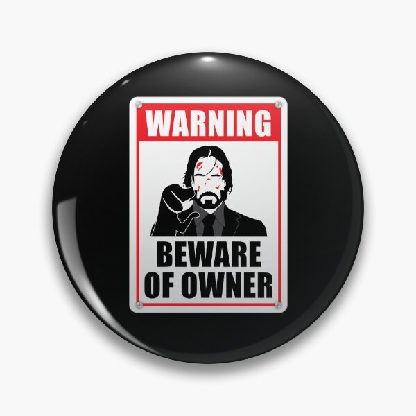 Item preview, WARNING BEWARE OF OWNER designed and sold by SandmanTigui.