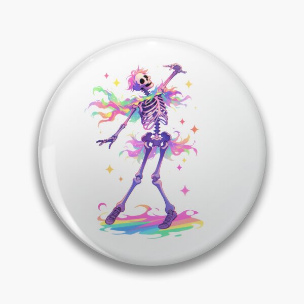 Item preview, Boney Boogie: Skeleton's Spectrum Shimmy designed and sold by KaleidoKiosk.