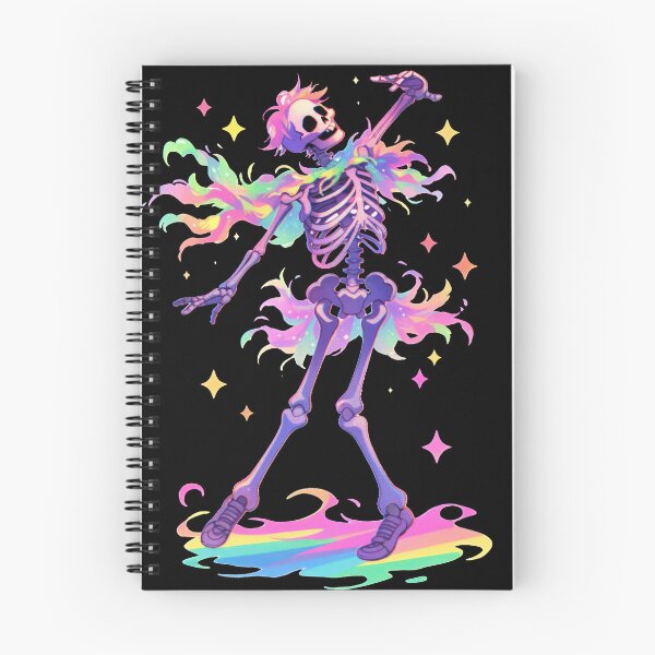 Item preview, Boney Boogie: Skeleton's Spectrum Shimmy designed and sold by KaleidoKiosk.