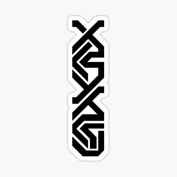 Artikel-Vorschau von Techwear typography shape vertical, designt und verkauft von Arez Xzan.