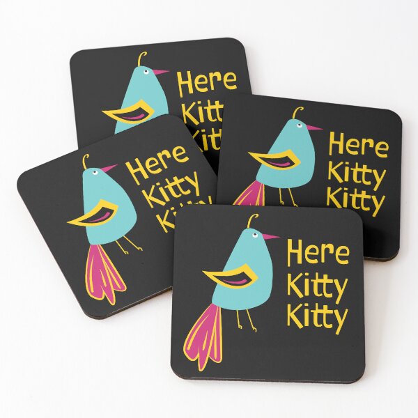 Item preview, Funny Bird Saying Here Kitty Kitty for the Birders designed and sold by whyitsme.