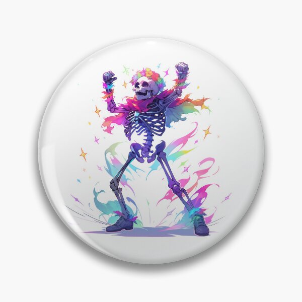 Item preview, Boney Boogie: Skeleton's Spectrum Shimmy designed and sold by KaleidoKiosk.
