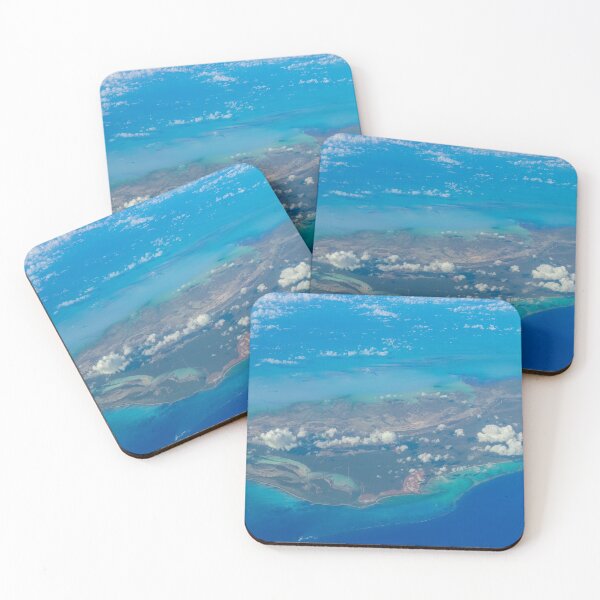 Item preview, Bird's Eye View of Caribbean Islands designed and sold by SafariByMarisa.
