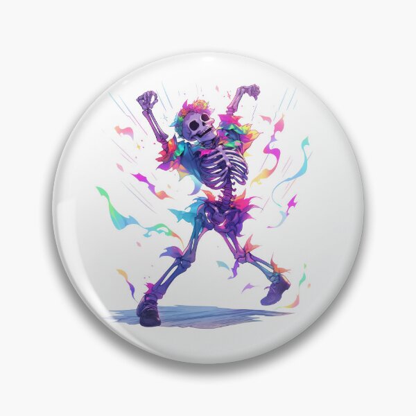 Item preview, Boney Boogie: Skeleton's Spectrum Shimmy designed and sold by KaleidoKiosk.