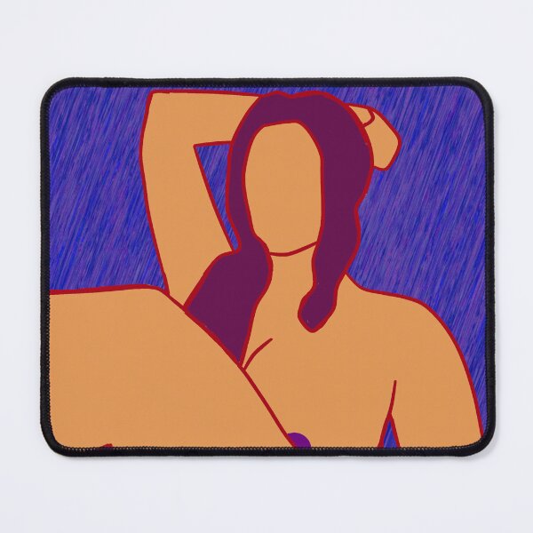 Item preview, Female nude, minimalist digital painting designed and sold by pulchritude560.