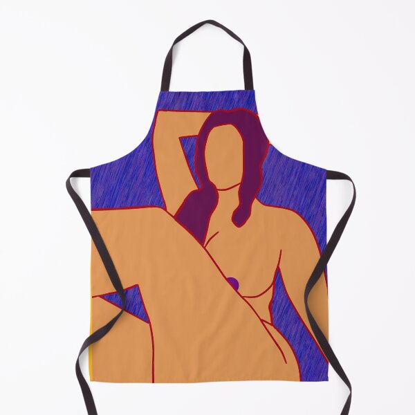 Item preview, Female nude, minimalist digital painting designed and sold by pulchritude560.