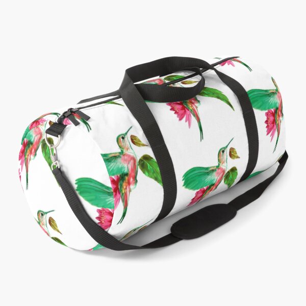 Item preview, Hummingbird with leaves and lotus flower designed and sold by ESAR-planet.