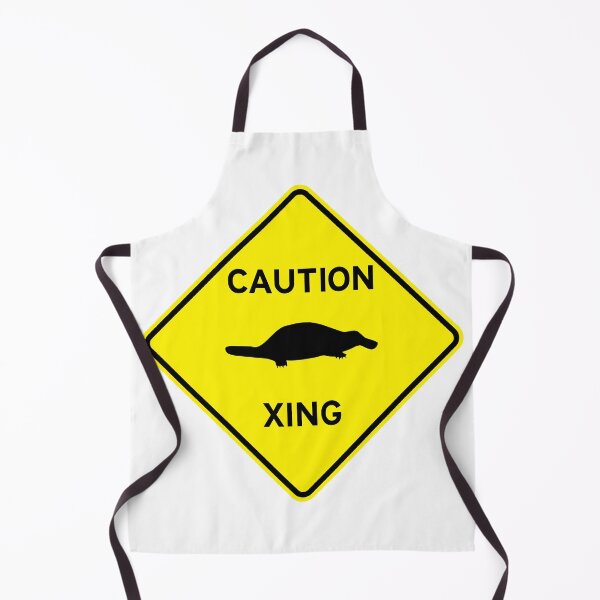 Item preview, Caution Platypus Crossing designed and sold by TheCornrCabinet.