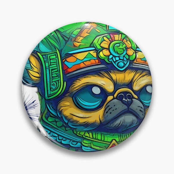 Item preview, Pug Skull Candy 8 designed and sold by RedBluffTraders.
