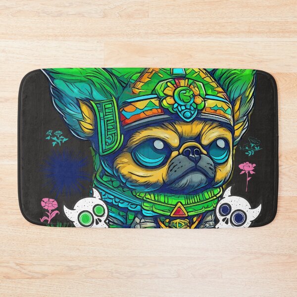 Item preview, Pug Skull Candy 8 designed and sold by RedBluffTraders.