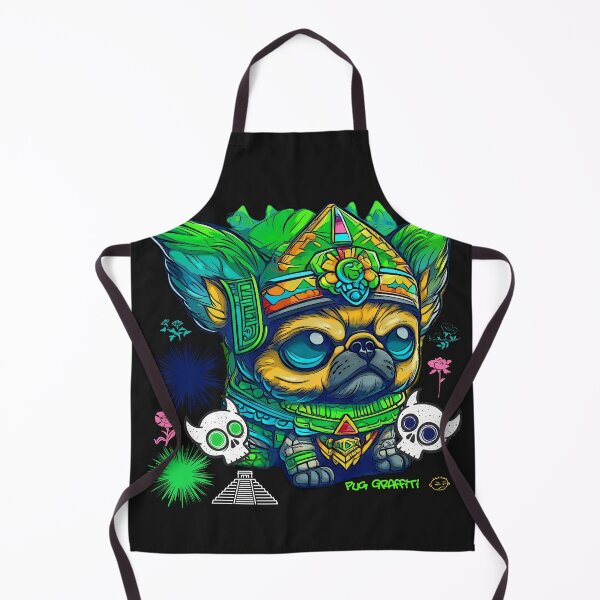 Item preview, Pug Skull Candy 8 designed and sold by RedBluffTraders.