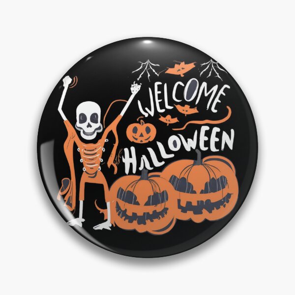 Item preview, Skull welcoming Halloween  designed and sold by Coollzone.