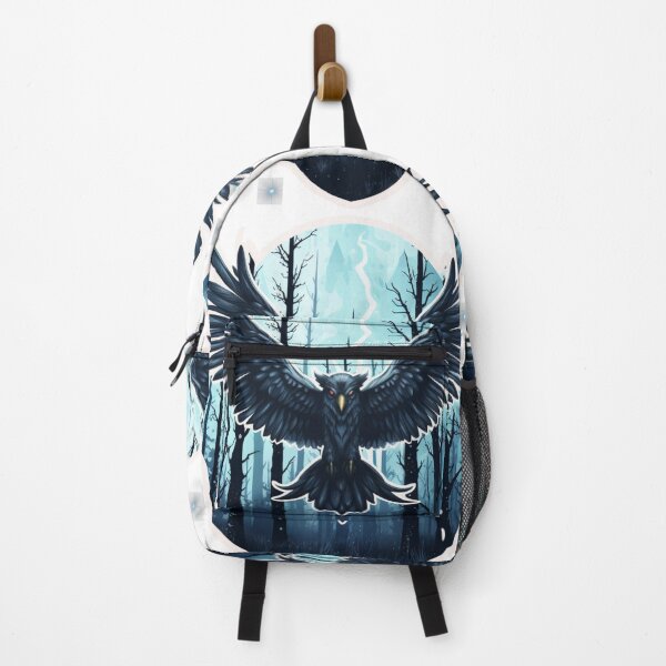 Item preview, A Bird in the wild, AI graphic, birds in the forest, a lightning night designed and sold by BeatyinChaos.
