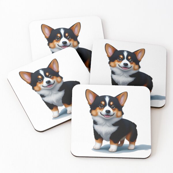 Item preview, Tricolor corgi Puppy designed and sold by RailtonArt.