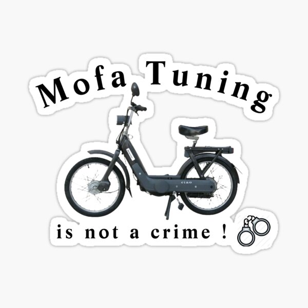 Moped Tuning Is Not A Crime Moped Fahrer' Männer T-Shirt