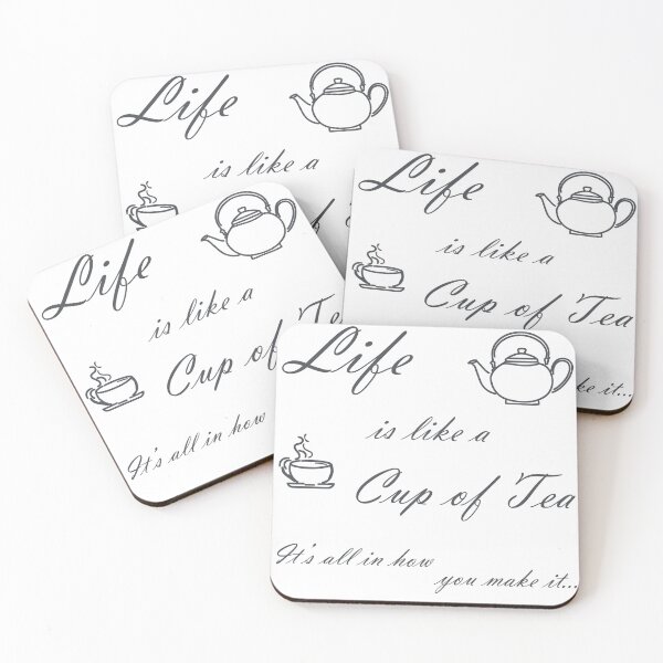 Item preview, Life is Like a Cup of Tea designed and sold by CaptTaters.